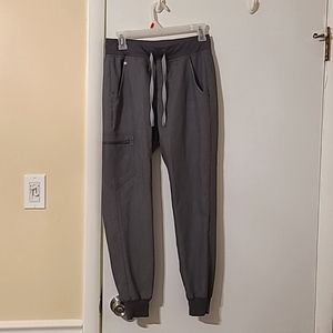 FIGS Graphite Zamora™ High Waisted 2.0 - Jogger Scrub Pants - XS / Graphite